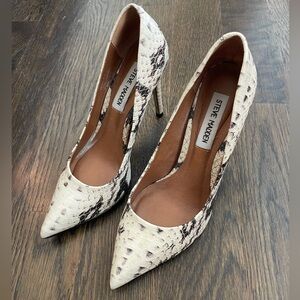 Steve Madden Snake Heels